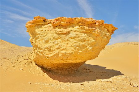 simsearch:600-07279230,k - Eroded Rock Formation, Matruh Governorate, Libyan Desert, Sahara Desert, Egypt, Africa Foto de stock - Sin royalties Premium, Código: 600-07279224