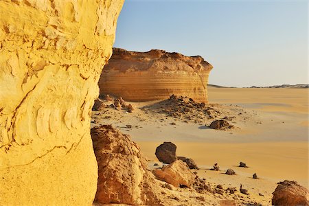 simsearch:841-05795359,k - Rock Formation in Desert, Matruh Governorate, Libyan Desert, Sahara Desert, Egypt, Africa Photographie de stock - Premium Libres de Droits, Code: 600-07279240
