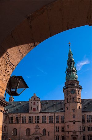 Kronborg, Helsingor, Zealand Island, Denmark Stock Photo - Premium Royalty-Free, Code: 600-07363904