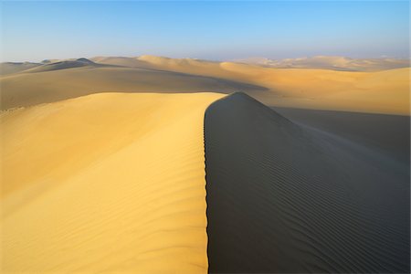 Scenic view of Sand Dunes, Matruh, Great Sand Sea, Libyan Desert, Sahara Desert, Egypt, North Africa, Africa Stock Photo - Premium Royalty-Free, Code: 600-07431214