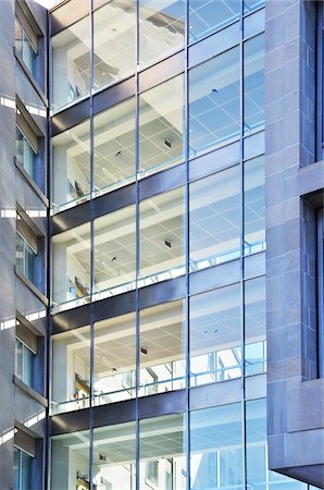 skyscrapers glass - Modern Office Building, Toronto, Ontario, Canada Stock Photo - Premium Royalty-Free, Code: 600-07458573