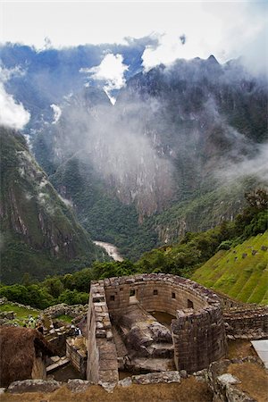 sacred valley of the incas - Machu Picchu, Urubamba Province, Cusco Region, Peru Stockbilder - Premium RF Lizenzfrei, Bildnummer: 600-07529072