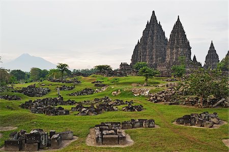 Prambanan Temple, Yogyakarta, Java, Indonesia Stockbilder - Premium RF Lizenzfrei, Bildnummer: 600-07656448