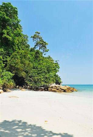 pasir teluk belanga - Teluk Belanga, Pulau Pangkor, Perak, Malaysia Foto de stock - Sin royalties Premium, Código: 600-07656508