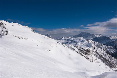 Passo Fedaia, Marmolada, Alto Agordino, Belluno District, Veneto, Italy Photographie de stock - Premium Libres de Droits, Code: 600-07734388