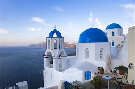 Church, Oia, Santorini, Greece Photographie de stock - Premium Libres de Droits, Code: 600-07802721