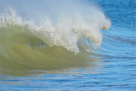 Breaking Wave, Helgoland, Dune, North Sea, Schleswig Holstein, Germany Photographie de stock - Premium Libres de Droits, Code: 600-07991733