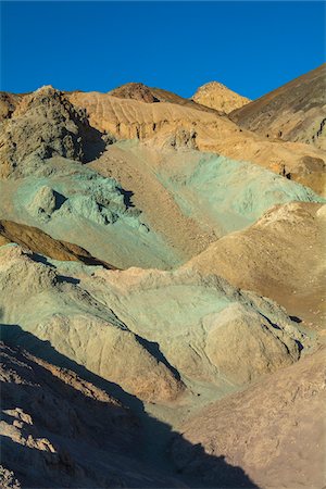 estados suroccidentales - Artists's Palette, Death Valley National Park, California, USA Foto de stock - Sin royalties Premium, Código: 600-08059795