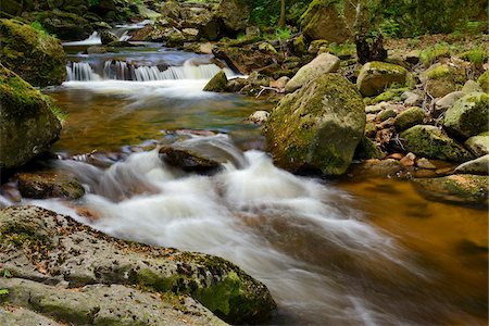 Ilse, Ilse Valley. Heinrich Heine Trail, Ilsenburg, Harz National Park, Harz, Saxony-Anhalt, Germany Stockbilder - Premium RF Lizenzfrei, Bildnummer: 600-08082977