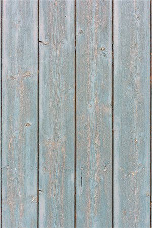 Close-up of weathered, painted barn boards, Odenwald, Hesse, Germany Foto de stock - Sin royalties Premium, Código: 600-08145805