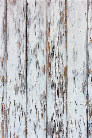 Close-up of weathered, whitewashed barn boards, Odenwald, Hesse, Germany Photographie de stock - Premium Libres de Droits, Code: 600-08145815