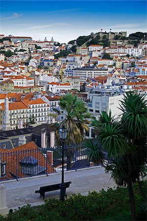 portuguese - Cityscape of Lisbon, Portugal Stock Photo - Premium Royalty-Free, Code: 600-08770136