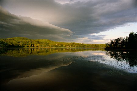 Kingston Creek New Brunswick, Canada Foto de stock - Sin royalties Premium, Código: 600-00006107