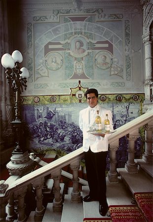 stair interior palace - Bucaco Palace Bucaco, Portugal Stock Photo - Premium Royalty-Free, Code: 600-00007272