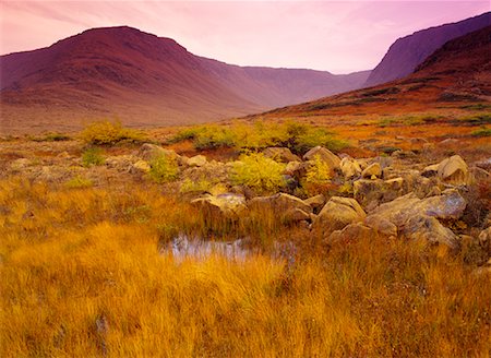 Tablelands Gros Morne National Park Newfoundland and Labrador, Canada Stock Photo - Premium Royalty-Free, Code: 600-00017714