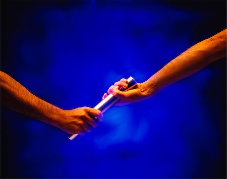 Passing the Baton Stock Photo - Premium Royalty-Free, Code: 600-00018162