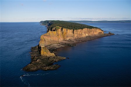 Cape Split Bay of Fundy, Nova Scotia, Canada Foto de stock - Sin royalties Premium, Código: 600-00018172