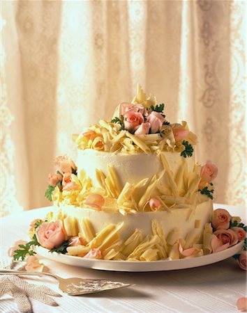 flower layers - Wedding Cake Stock Photo - Premium Royalty-Free, Code: 600-00019922