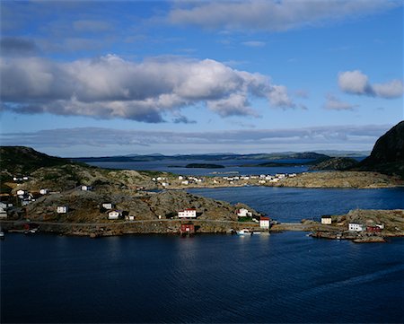 Salvage, Bonavista Bay Newfoundland and Labrador, Canada Stock Photo - Premium Royalty-Free, Code: 600-00010752