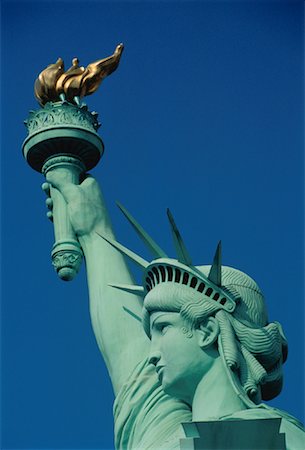 Statue of Liberty New York, New York Hotel Las Vegas, Nevada, USA Foto de stock - Sin royalties Premium, Código: 600-00025190