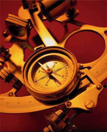 Close-Up of Sextant Photographie de stock - Premium Libres de Droits, Code: 600-00028920