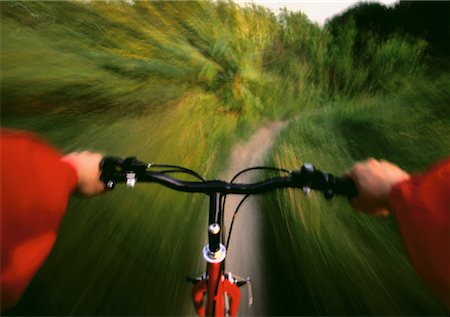 simsearch:600-00021728,k - Vélo dans la forêt Photographie de stock - Premium Libres de Droits, Code: 600-00021598