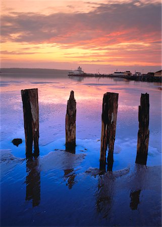 simsearch:600-00008622,k - Bois flotté dans le sable au coucher du soleil, Eastern Passage (Nouvelle-Écosse), Canada Photographie de stock - Premium Libres de Droits, Code: 600-00022241