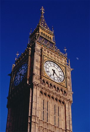simsearch:700-00513856,k - Looking Up at Big Ben London, England Foto de stock - Sin royalties Premium, Código: 600-00049540