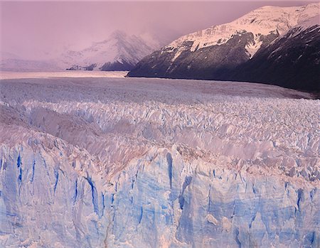 perito moreno glacier - Overview of Perito Moreno Glacier, Los Glaciares National Park, Patagonia, Argentina Stock Photo - Premium Royalty-Free, Code: 600-00060344