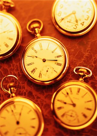 Various Pocket Watches Stock Photo - Premium Royalty-Free, Code: 600-00061060