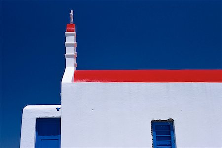 simsearch:600-00076579,k - Église et le ciel, Mykonos, Grèce Photographie de stock - Premium Libres de Droits, Code: 600-00076582