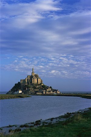 Le Mont Saint Michel, Normandy, France Stock Photo - Premium Royalty-Free, Code: 600-00071785