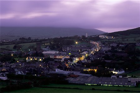 simsearch:600-00071937,k - Stadtansicht in der Abenddämmerung, Dingle, Irland Stockbilder - Premium RF Lizenzfrei, Bildnummer: 600-00071942