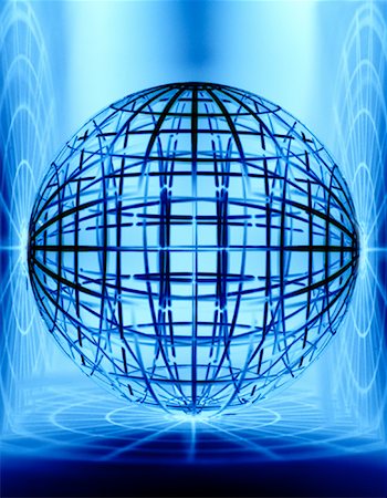 shapes of globe - Wire Globe Stock Photo - Premium Royalty-Free, Code: 600-00072806