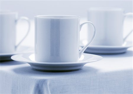 Cups and Saucers Foto de stock - Sin royalties Premium, Código: 600-00150332