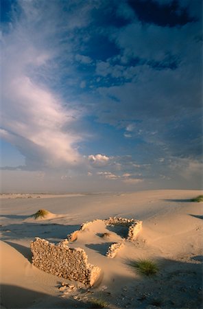 parco nazionale della costa occidentale - Stone Ruins and Sand Dunes, Boulderbaai, West Coast Nat. Pk., Northern Cape, South Africa Fotografie stock - Premium Royalty-Free, Codice: 600-00174519