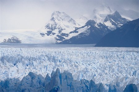 santa cruz mountains - Moreno Glacier, Santa Cruz, Argentine Photographie de stock - Premium Libres de Droits, Code: 600-00174611