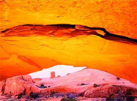 simsearch:700-00187462,k - Eye Of The Whale Arch, Arches National Park, Utah, USA Stock Photo - Premium Royalty-Free, Code: 600-00175789