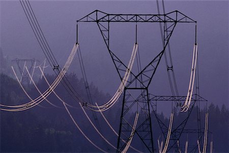 simsearch:600-00018625,k - Power Lines, British Columbia, Canada Foto de stock - Sin royalties Premium, Código: 600-00176067