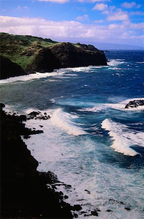 simsearch:600-00176655,k - Maui Coastline, Hawaii, USA Foto de stock - Royalty Free Premium, Número: 600-00176652