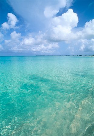 Seven Mile Beach, Grand Cayman, Grand Cayman Island Foto de stock - Sin royalties Premium, Código: 600-00170962