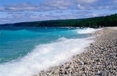 Georgian Bay, Bruce-Peninsula-Nationalpark, Ontario, Kanada Stockbilder - Premium RF Lizenzfrei, Bildnummer: 600-00171005