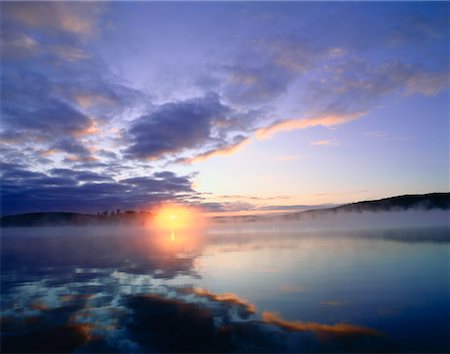 Lake of Two Rivers, Algonquin Provincial Park, Ontario, Canada Fotografie stock - Premium Royalty-Free, Codice: 600-00171044