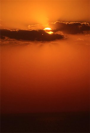 Huronsee Sonnenuntergang, Goderich, Ontario, Kanada Stockbilder - Premium RF Lizenzfrei, Bildnummer: 600-00173611
