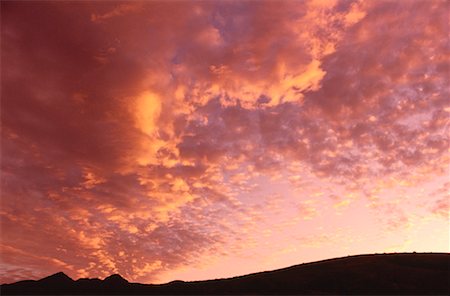 simsearch:600-00172470,k - Nuages à coucher du soleil, Kamieskroon, Province du Cap, Afrique du Sud Photographie de stock - Premium Libres de Droits, Code: 600-00173626