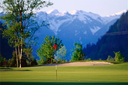 Golf Course, Fraser Valley, British Columbia, Canada Stock Photo - Premium Royalty-Free, Code: 600-00173820