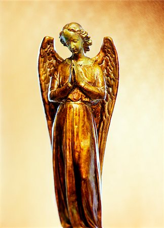 statue - Angel Figurine Foto de stock - Sin royalties Premium, Código: 600-00270102