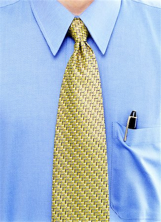 Close-Up of Businessman's Necktie Photographie de stock - Premium Libres de Droits, Code: 600-00362040