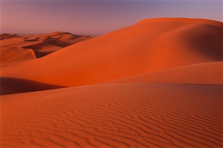 Sandstorm in Desert, Grand Erg Oriental Desert, Sahara Algeria, Africa Stock Photo - Premium Royalty-Free, Code: 600-00824601