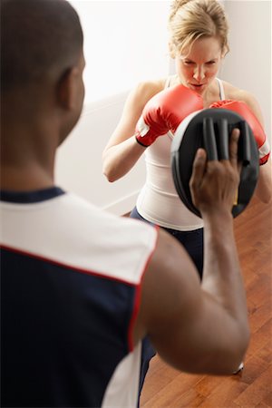 Female Boxer Training Stock Photo - Premium Royalty-Free, Code: 600-00824708